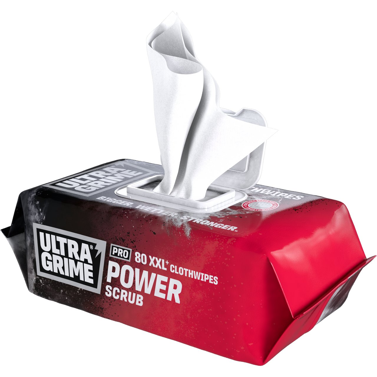 ULTRAGRIME WIPES XXL POWER SCRUB - 80 STK ULTRAGRIME WIPES XXL POWER SCRUB - 80 STK