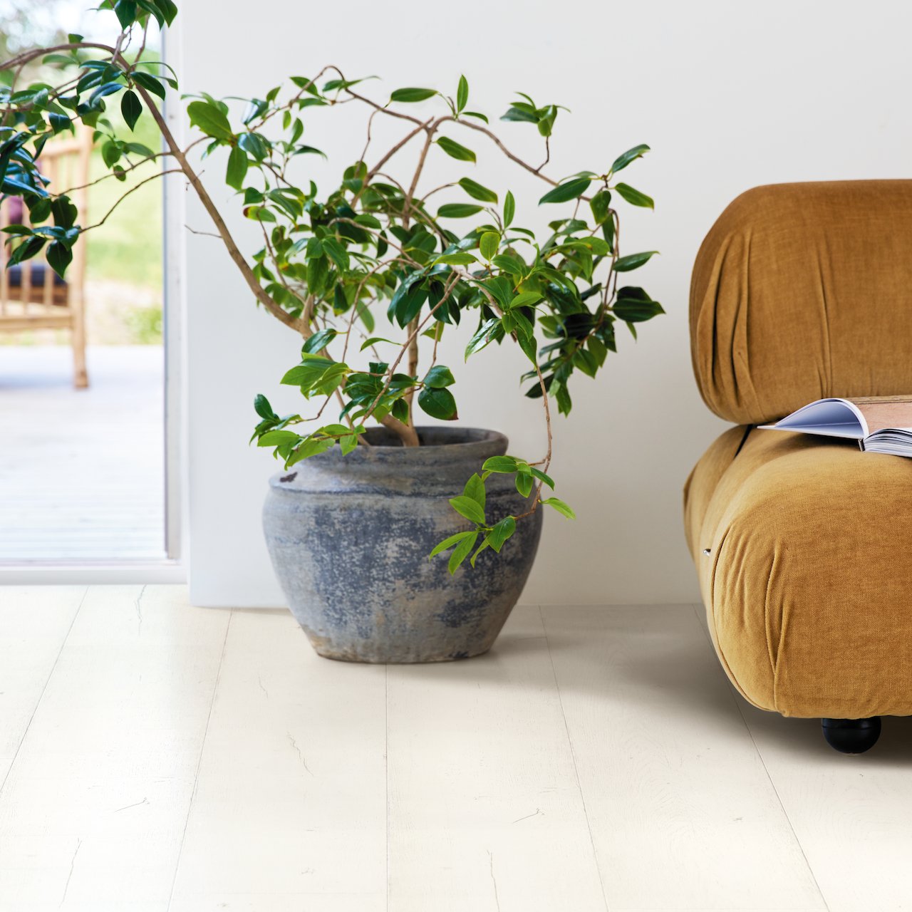 PERGO LAMINATGULV LILLEHAMMER WHITE PAINTED OAK