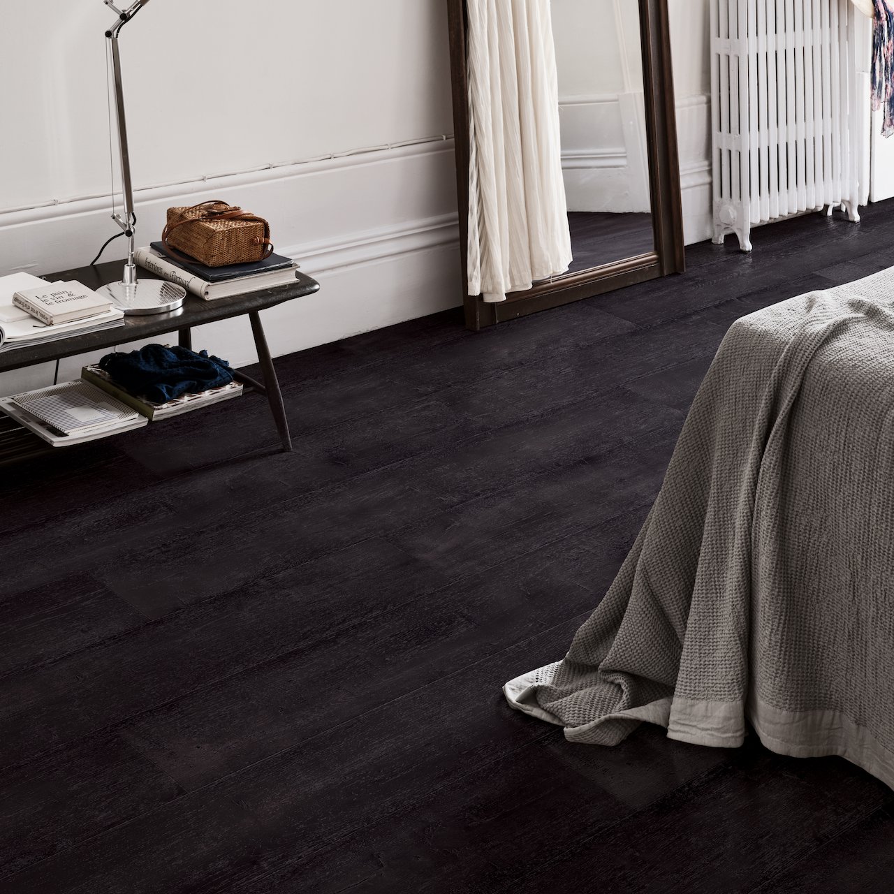 PERGO LAMINATGULV LILLEHAMMER BLACK PAINTED OAK PERGO LAMINATGULV LILLEHAMMER BLACK PAINTED OAK