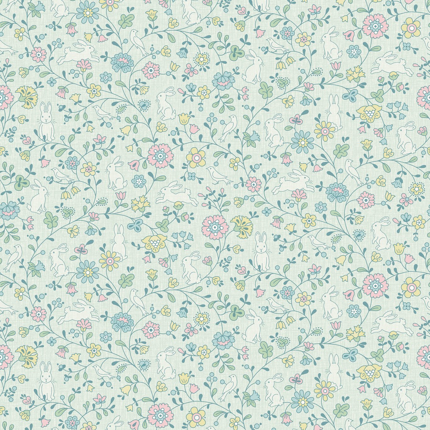 JACK N ROSE VINYLTAPET BLOMSTERMØNSTRET GRØNN 10,05X0,53 M JACK N ROSE VINYLTAPET BLOMSTERMØNSTRET GRØNN 10,05X0,53 M