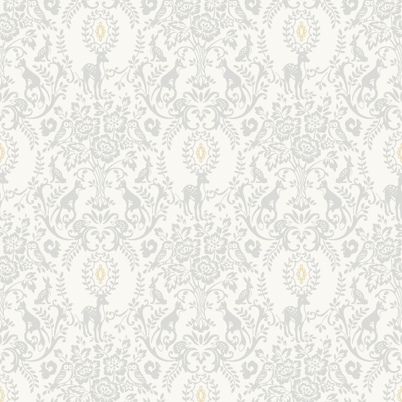 JACK N ROSE VINYLTAPET ORNAMENT GRÅ 10,05X0,53 M JACK N ROSE VINYLTAPET ORNAMENT GRÅ 10,05X0,53 M