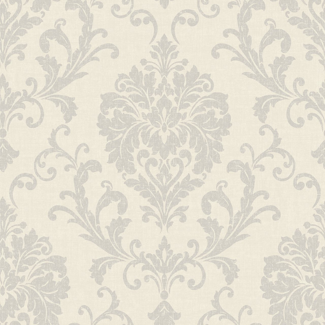 STOREYS KARUNA VINYLTAPET ORNAMENT LYS GRÅ 10X0,53M