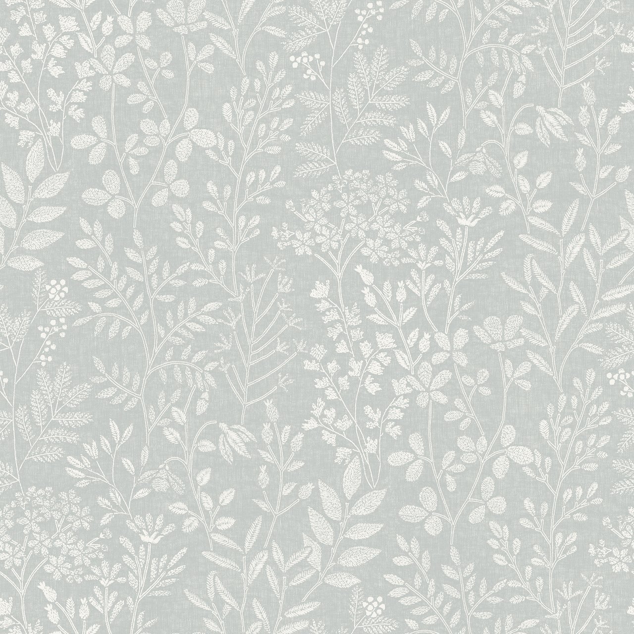 STOREYS KARUNA VINYLTAPET BLOMST BLÅ/GRÅ 10X0,53M