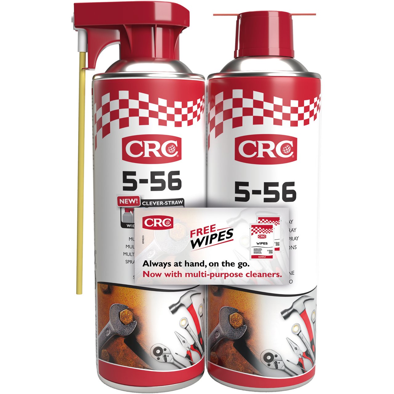 CRC UNIVERSALOLJE DUO PACK M/WIPES CRC UNIVERSALOLJE DUO PACK M/WIPES