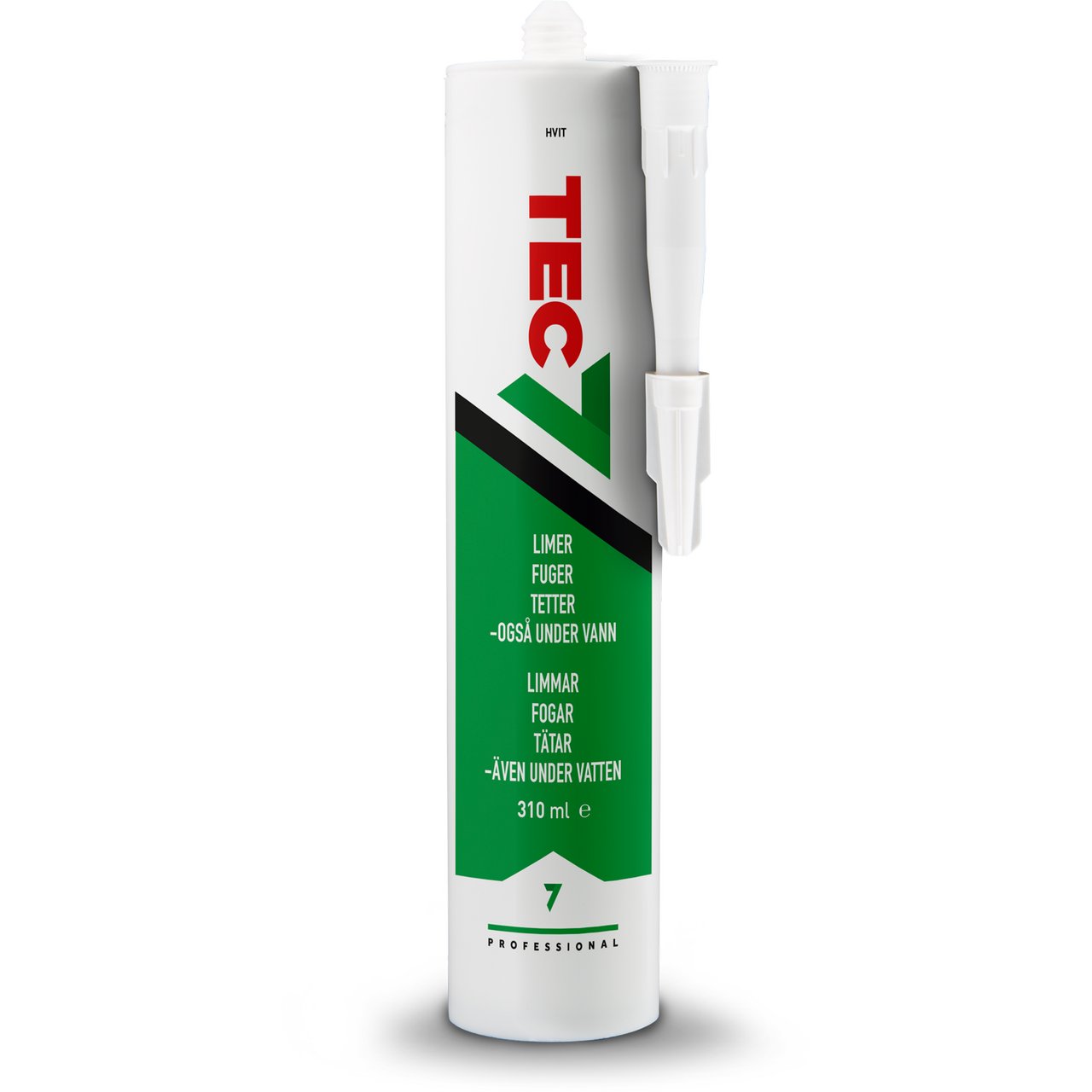TEC7 HVIT 310ML
