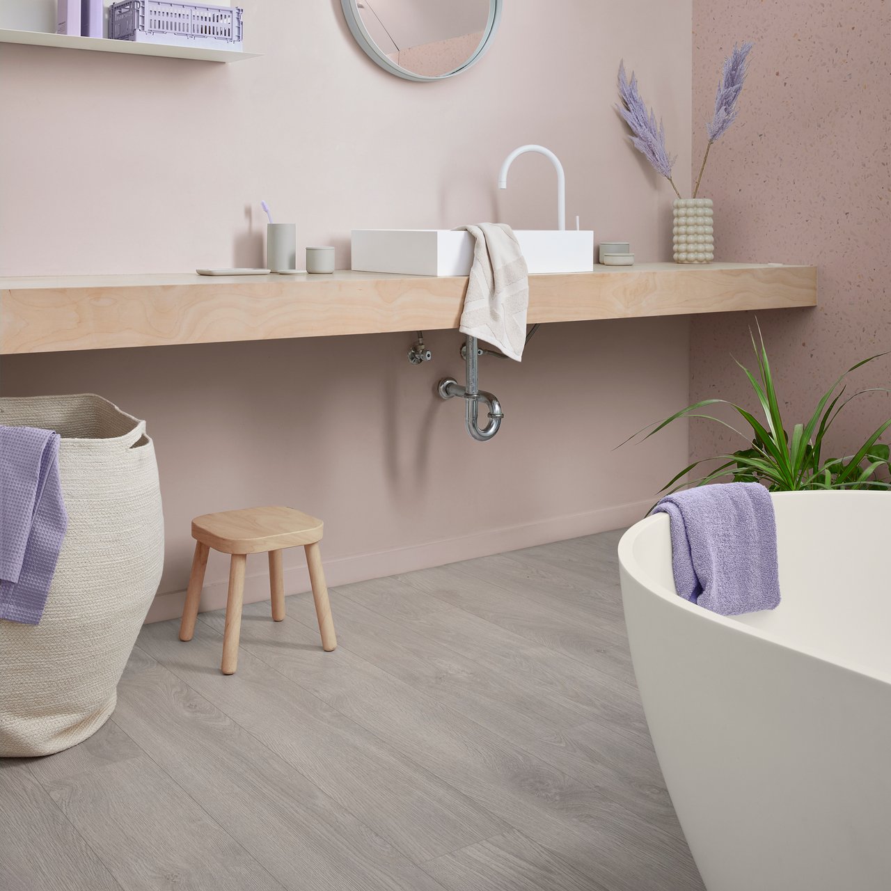 BERRYALLOC OCEAN 8 JAZZ LIGHT GREY LAMINATGULV