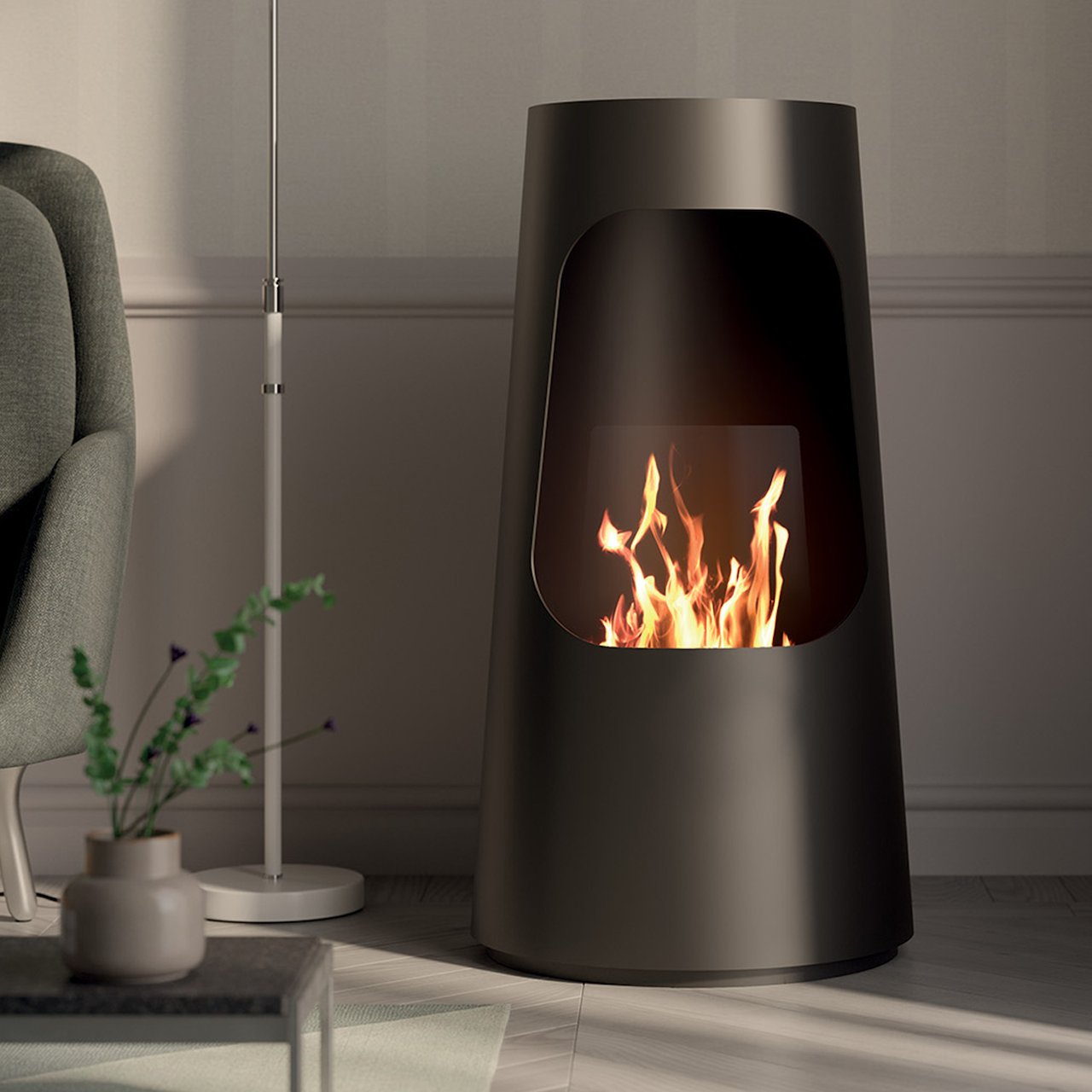 NORTIQ DUBAI BIOPEIS SORT/STÅL NORTIQ DUBAI BIOPEIS SORT/STÅL