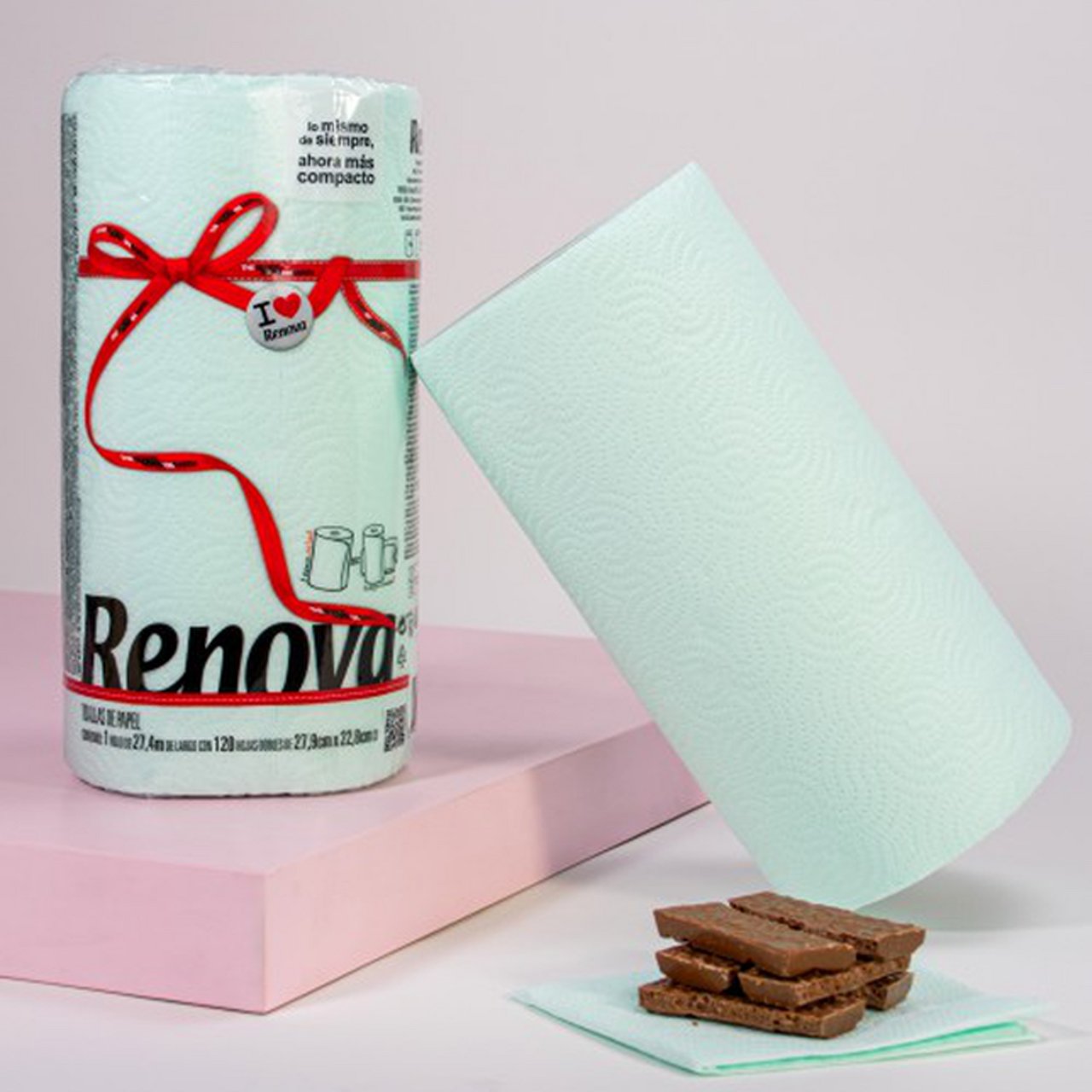 RENOVA RED LABEL MINT TØRKERULL
