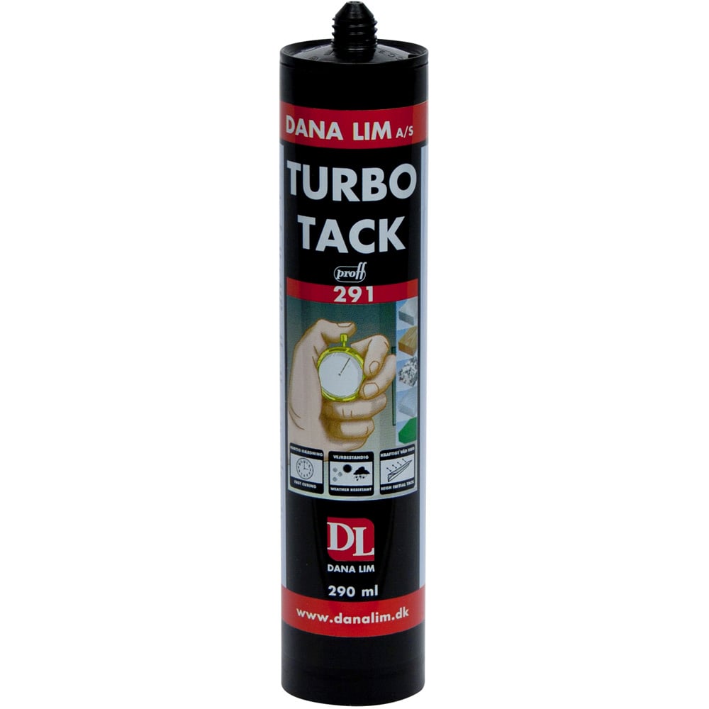 TURBO-TACK 291 HVIT 290ML TURBO-TACK 291 HVIT 290ML