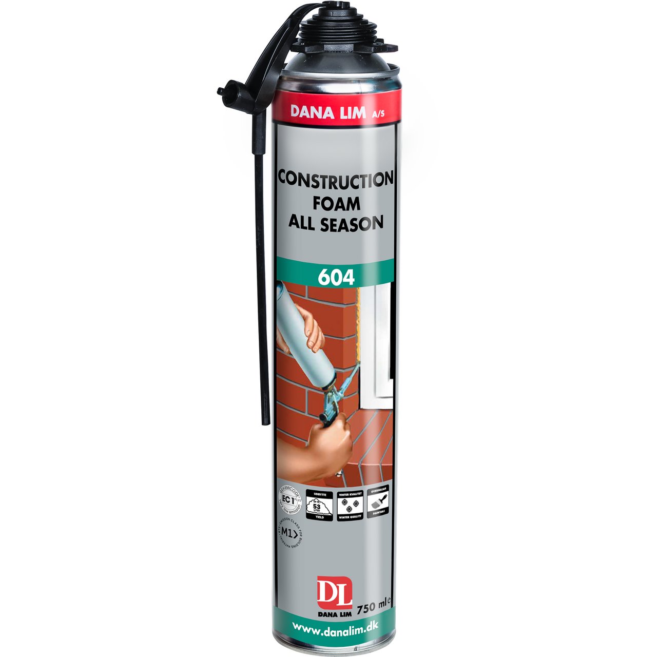 CONSTRUCTION FOAM ALL SEASON 604 750ML