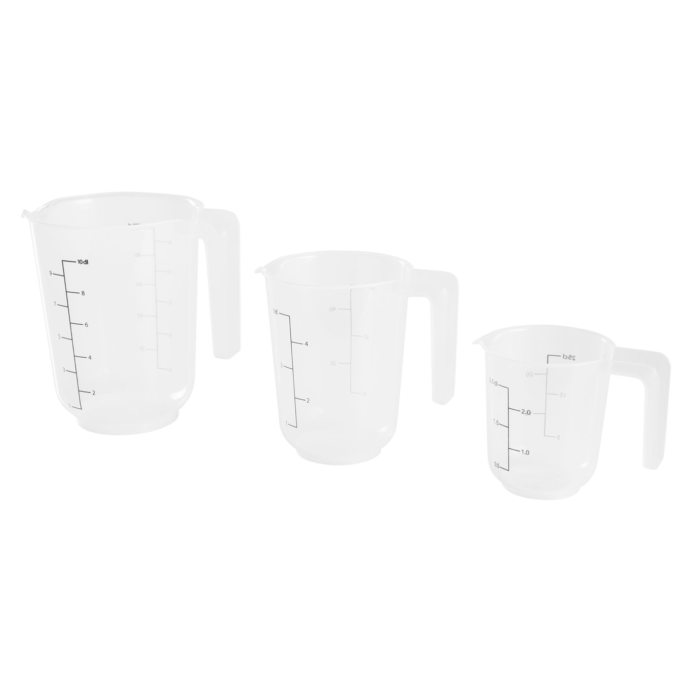 DAY LITERMÅLSETT 0,25L 0,5L 1L KLAR DAY LITERMÅLSETT 0,25L 0,5L 1L KLAR