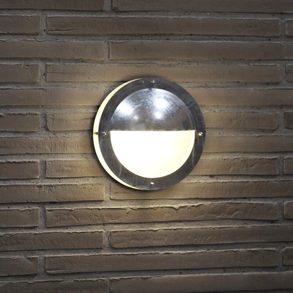 NORDLUX MALTE VEGGLAMPE IP54 E27 GALVANISERT STÅL