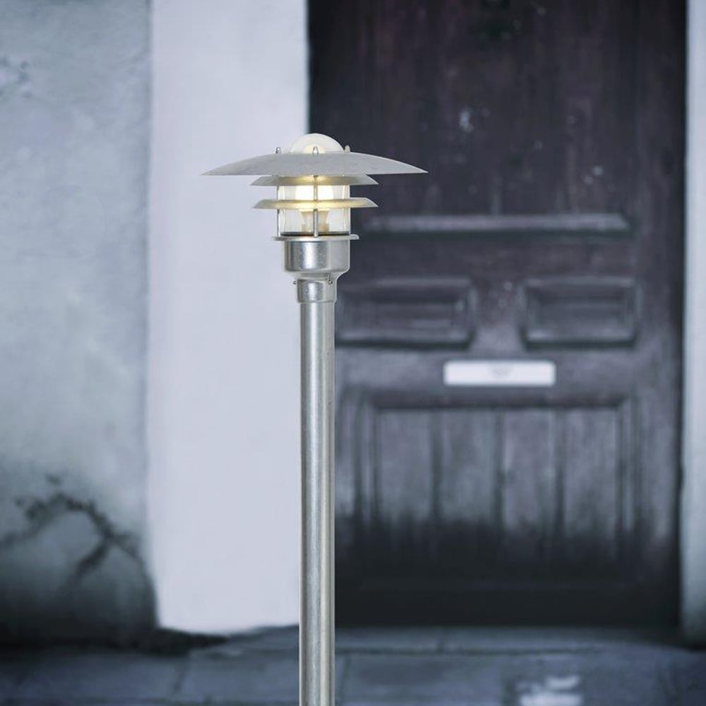 NORDLUX LØNSTRUP 32 HAGELAMPE IP44 E27 GALVANISERT STÅL