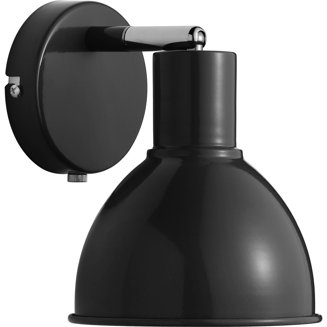 NORDLUX POP VEGGLAMPE E27, SORT NORDLUX POP VEGGLAMPE E27, SORT