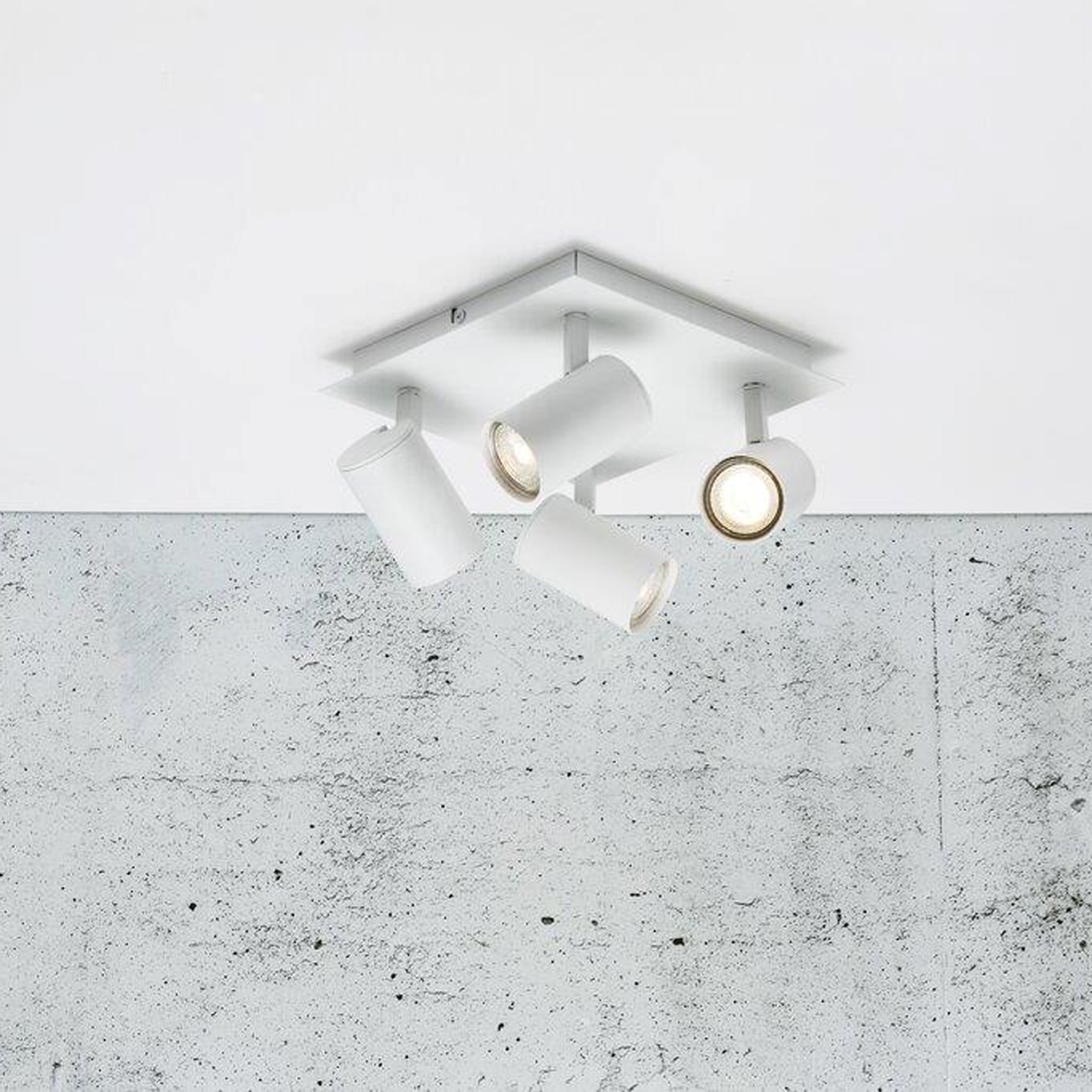 NORDLUX FRIDA 4-SPOT TAKLAMPE GU10 HVIT NORDLUX FRIDA 4-SPOT TAKLAMPE GU10 HVIT