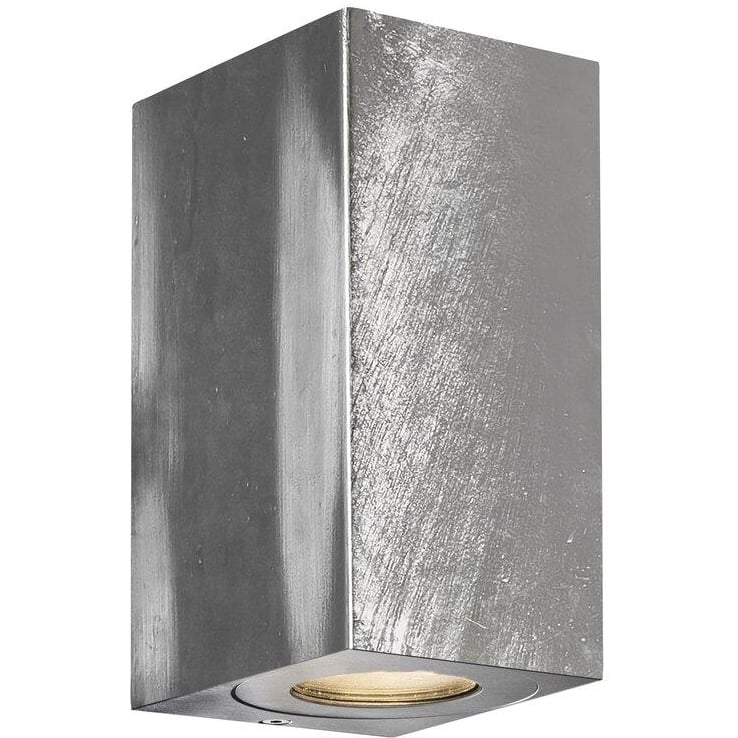 NORDLUX CANTO MAXI KUBI 2 VEGGLAMPE GALVANISERT NORDLUX CANTO MAXI KUBI 2 VEGGLAMPE GALVANISERT