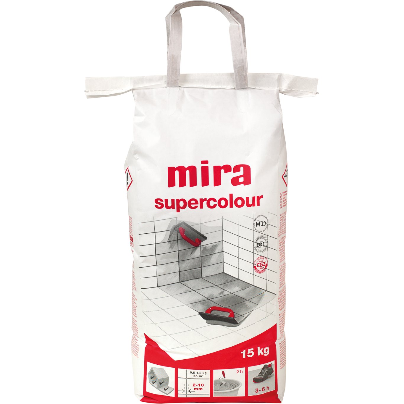 MIRA SUPERCOLOUR 120 STÅLGRÅ 15KG MIRA SUPERCOLOUR 120 STÅLGRÅ 15KG