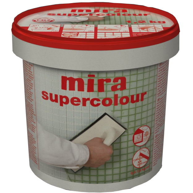 MIRA SUPERCOLOUR 121 MØRK GRÅ 1.2KG MIRA SUPERCOLOUR 121 MØRK GRÅ 1.2KG