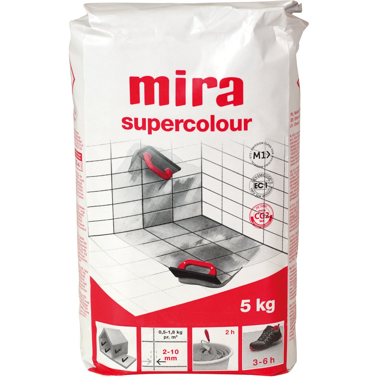 MIRA SUPERCOLOUR 147 MØRK BRUN 5KG MIRA SUPERCOLOUR 147 MØRK BRUN 5KG