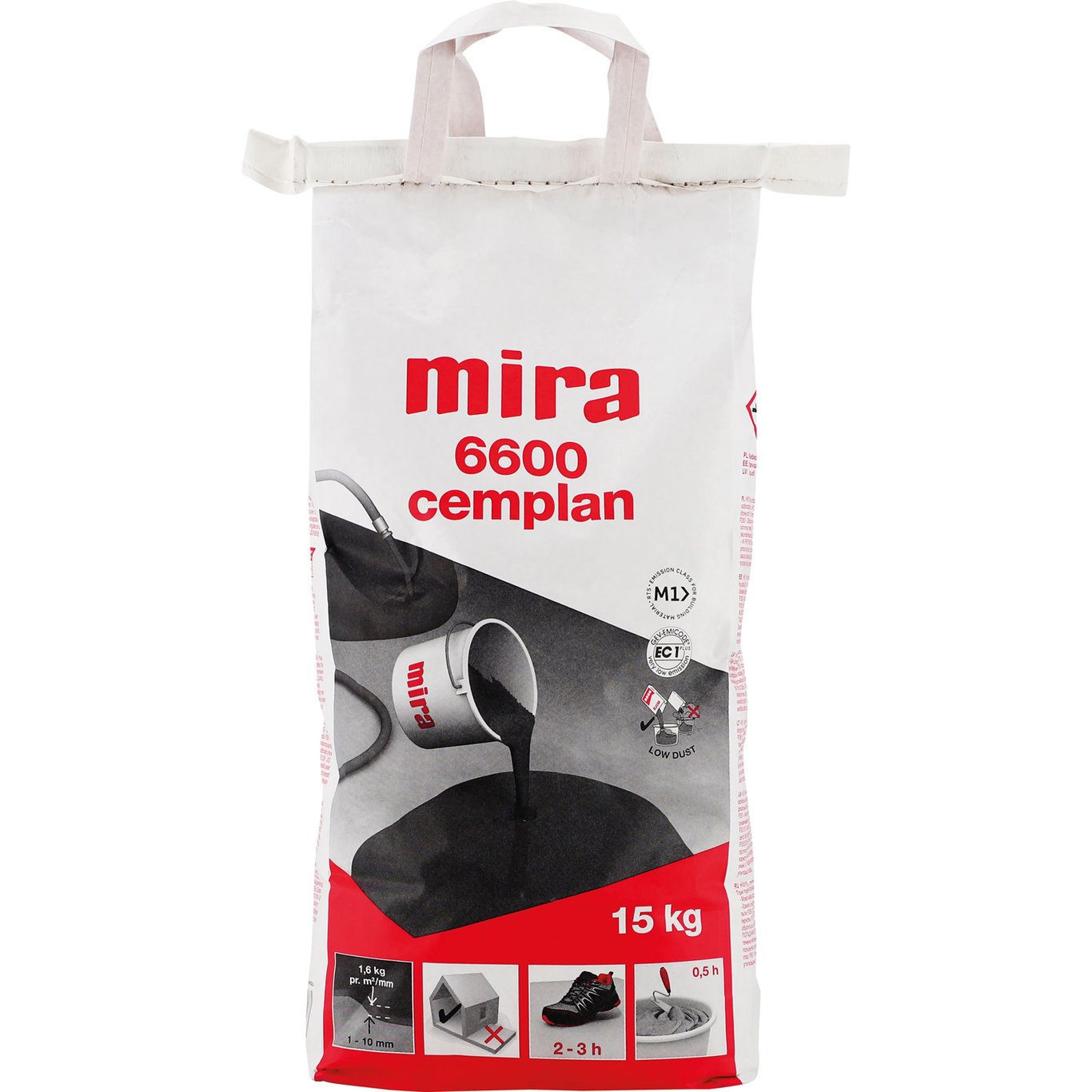 MIRA 6600 CEMPLAN AVRETTINGSMASSE 15KG MIRA 6600 CEMPLAN AVRETTINGSMASSE 15KG