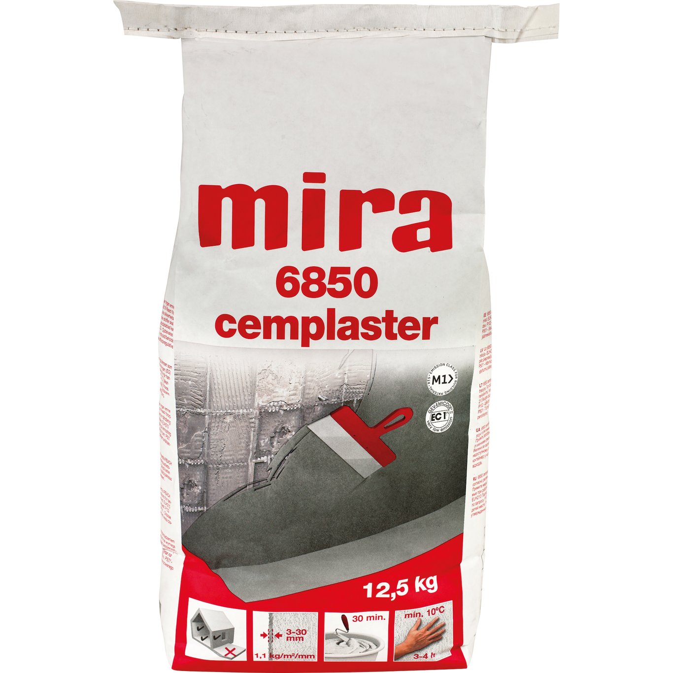 MIRA 6850 CEMPLASTER BADEROMSPARKEL 12,5 KG MIRA 6850 CEMPLASTER BADEROMSPARKEL 12,5 KG