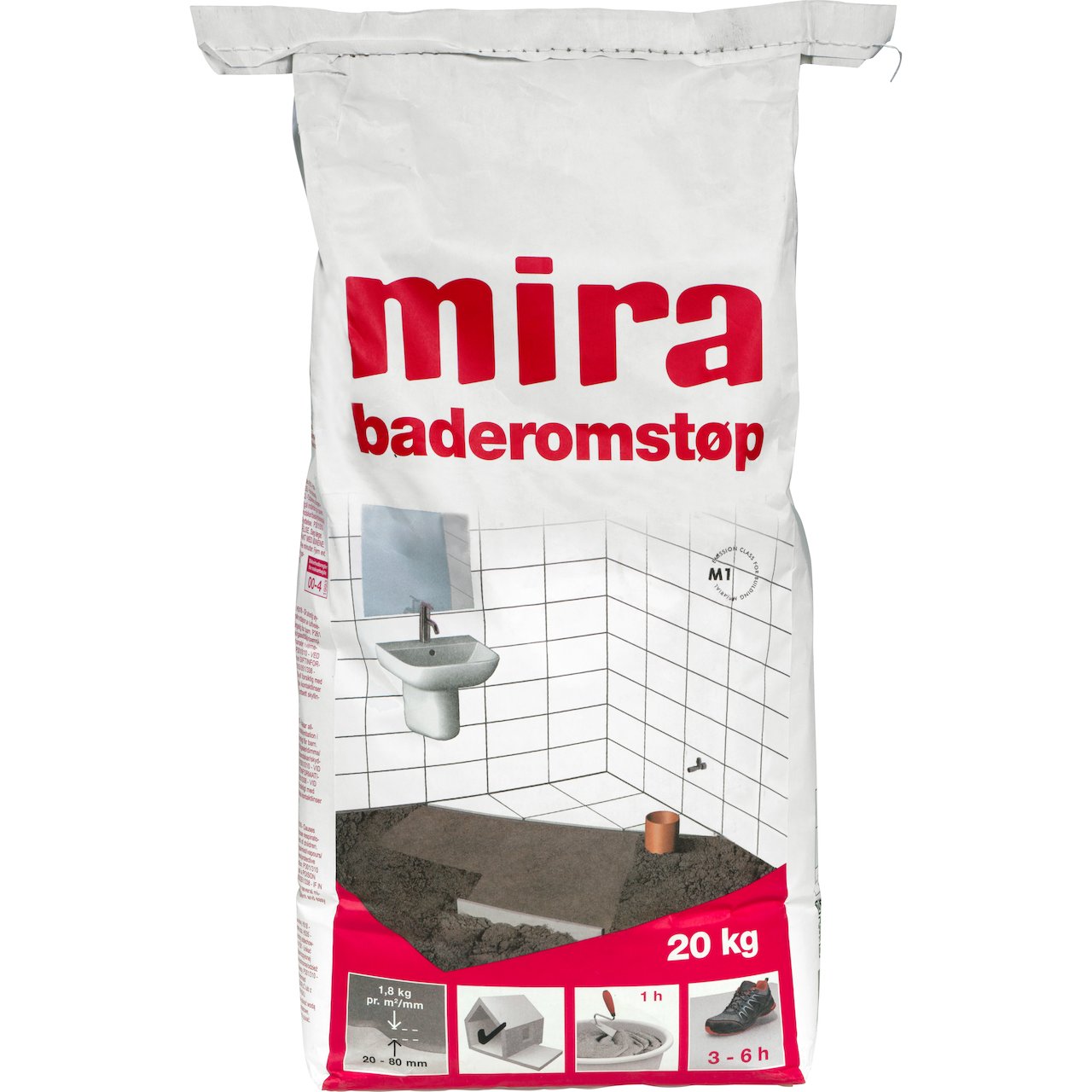 MIRA BADEROMSTØP 20 KG MIRA BADEROMSTØP 20 KG