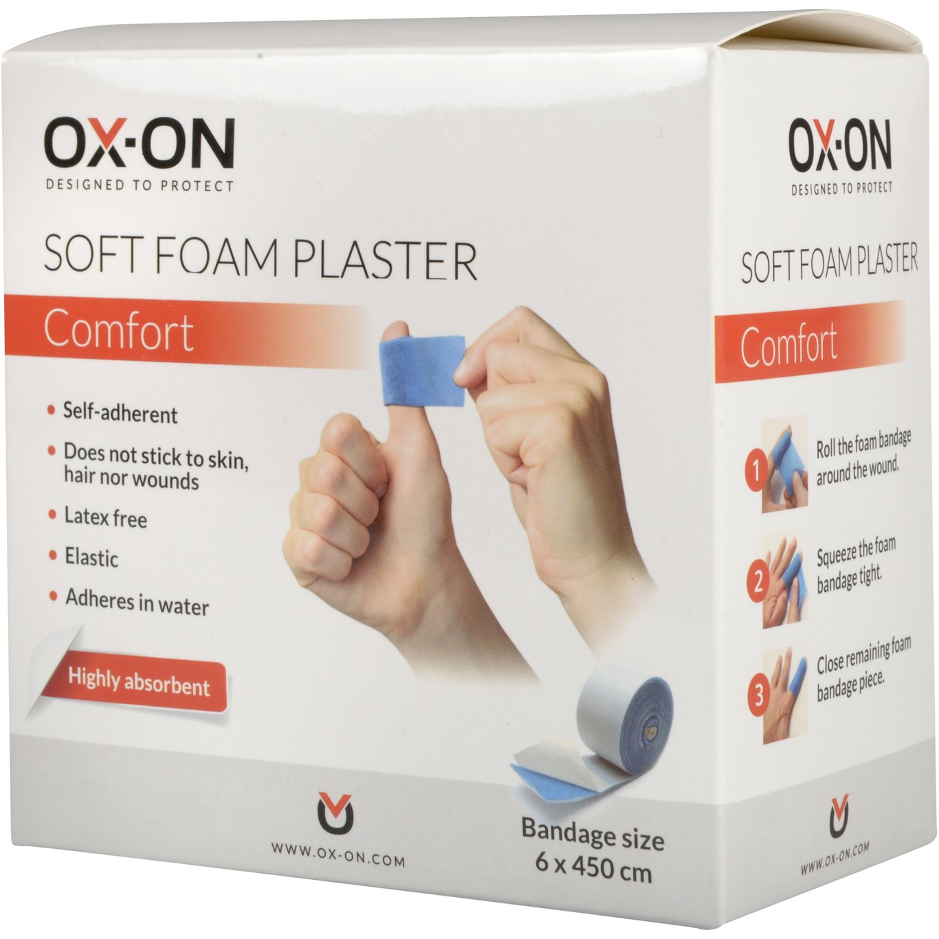 OX-ON SOFT FOAM PLASTER COMFORT OX-ON SOFT FOAM PLASTER COMFORT