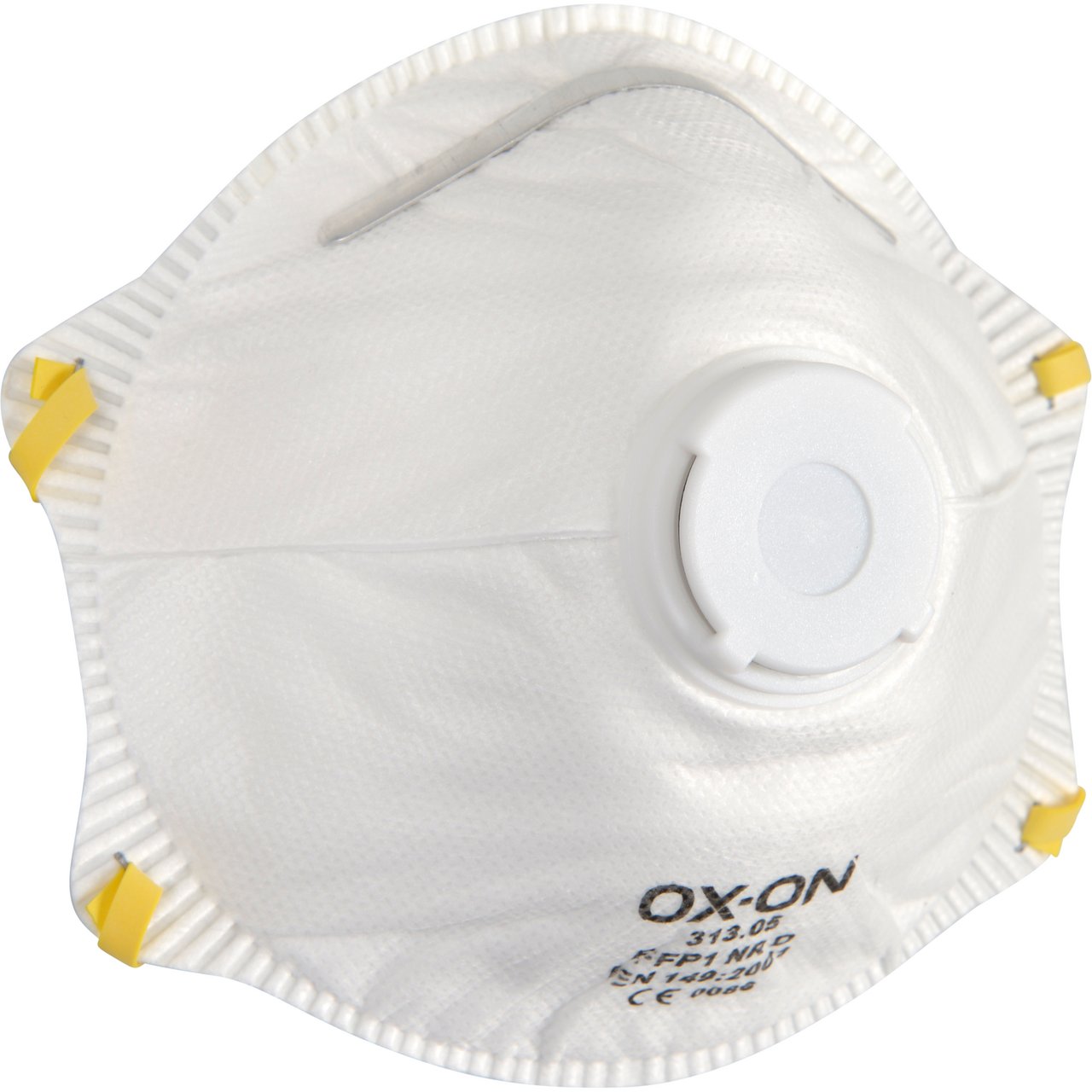 OX-ON STØVMASKE FFP1 NR D M/VENTIL COMFORT 10 STK OX-ON STØVMASKE FFP1 NR D M/VENTIL COMFORT 10 STK