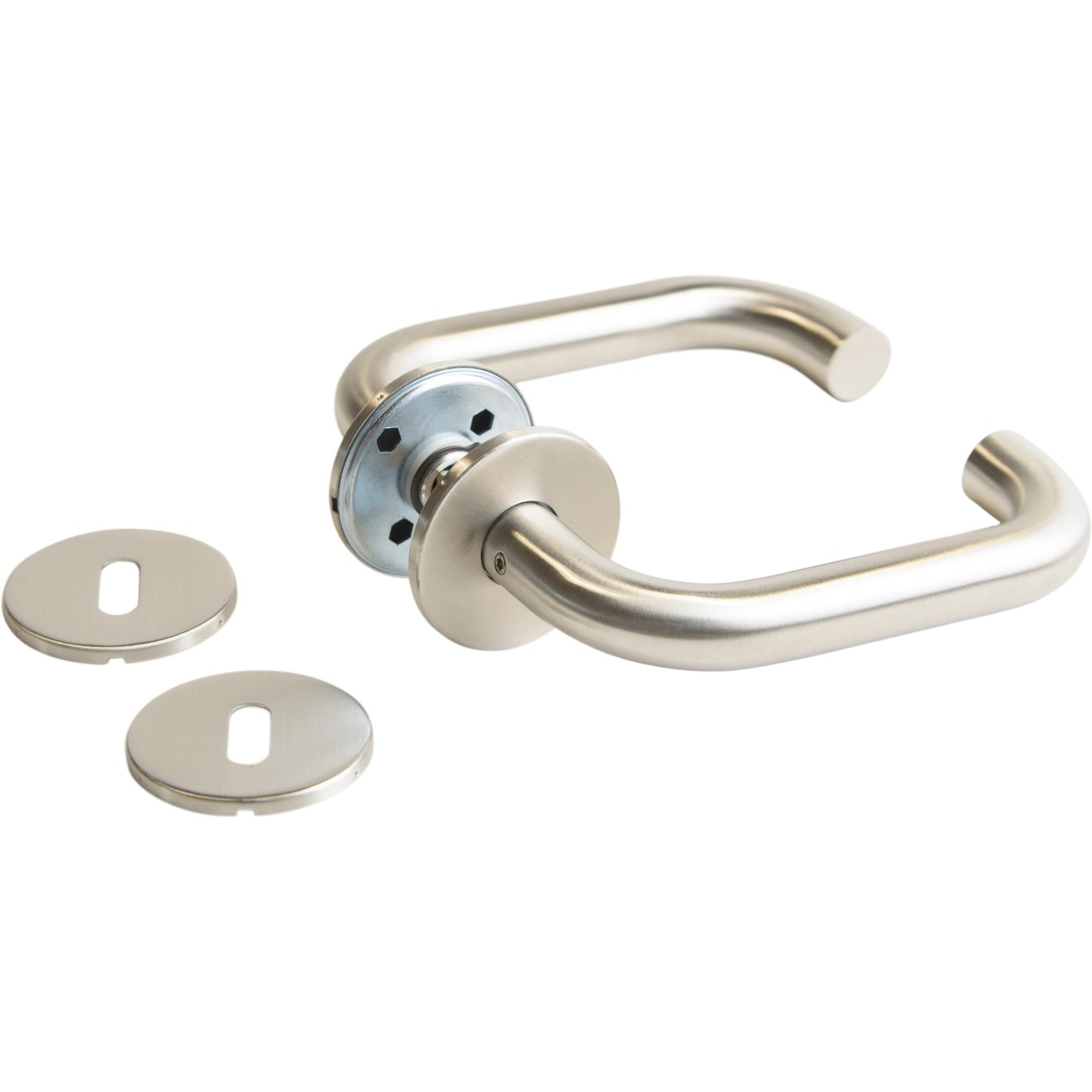 DØRHÅNDTAK ULDUM U-GREP RUSTFRITT STÅL CC30-38 19MM