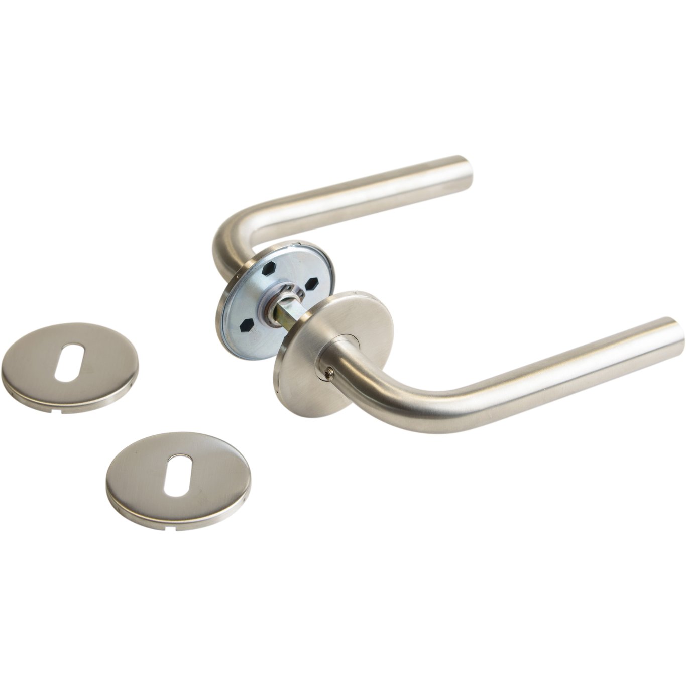 DØRHÅNDTAK LUNDE L-GREP RUSTFRITT STÅL CC30-38 16MM DØRHÅNDTAK LUNDE L-GREP RUSTFRITT STÅL CC30-38 16MM