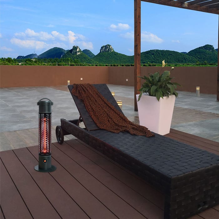 THERMEX TOWER HEATER INFRARØD STRÅLEVARMER 1200W THERMEX TOWER HEATER INFRARØD STRÅLEVARMER 1200W