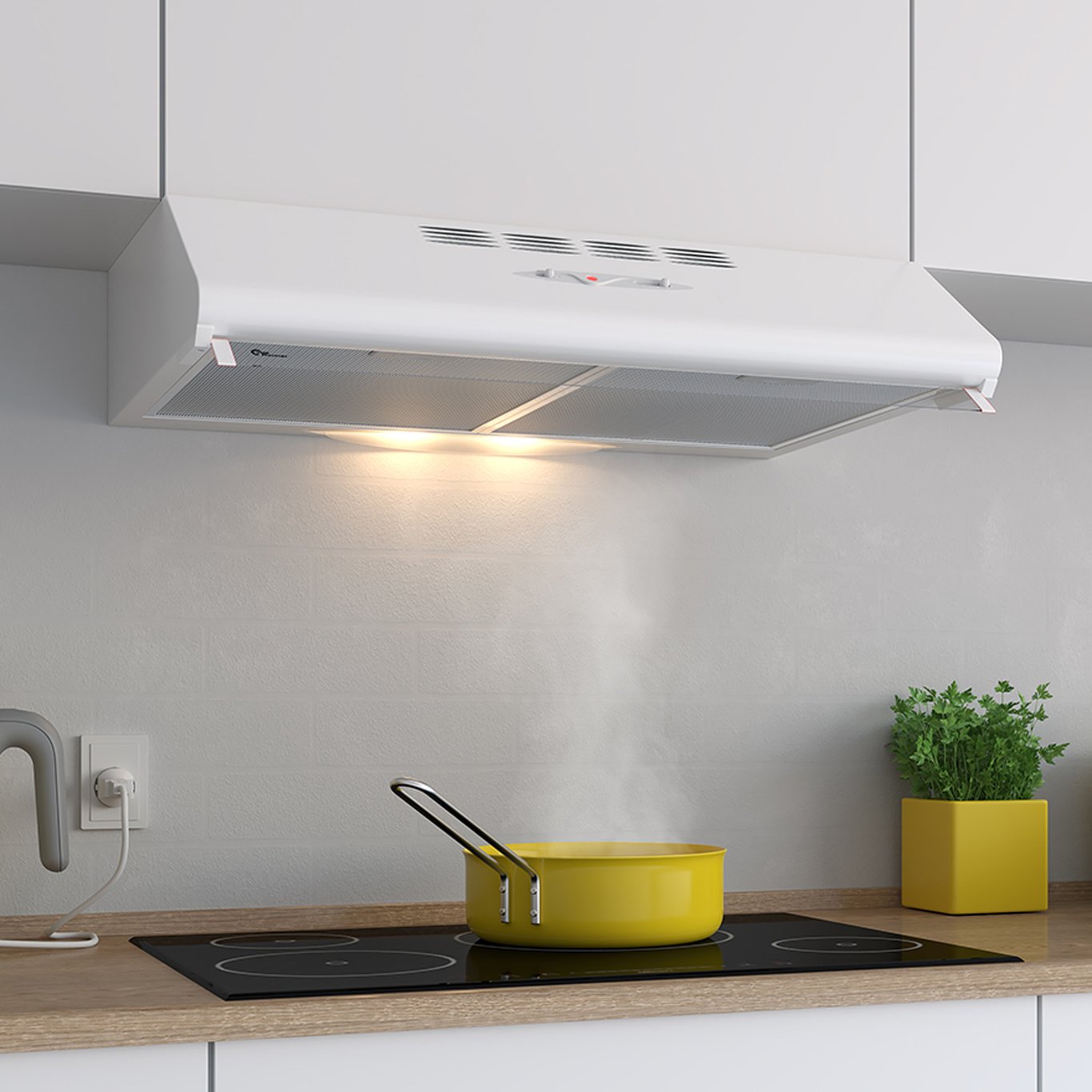 THERMEX MANCHESTER K501 KJØKKENHETTE 70 CM HVIT THERMEX MANCHESTER K501 KJØKKENHETTE 70 CM HVIT