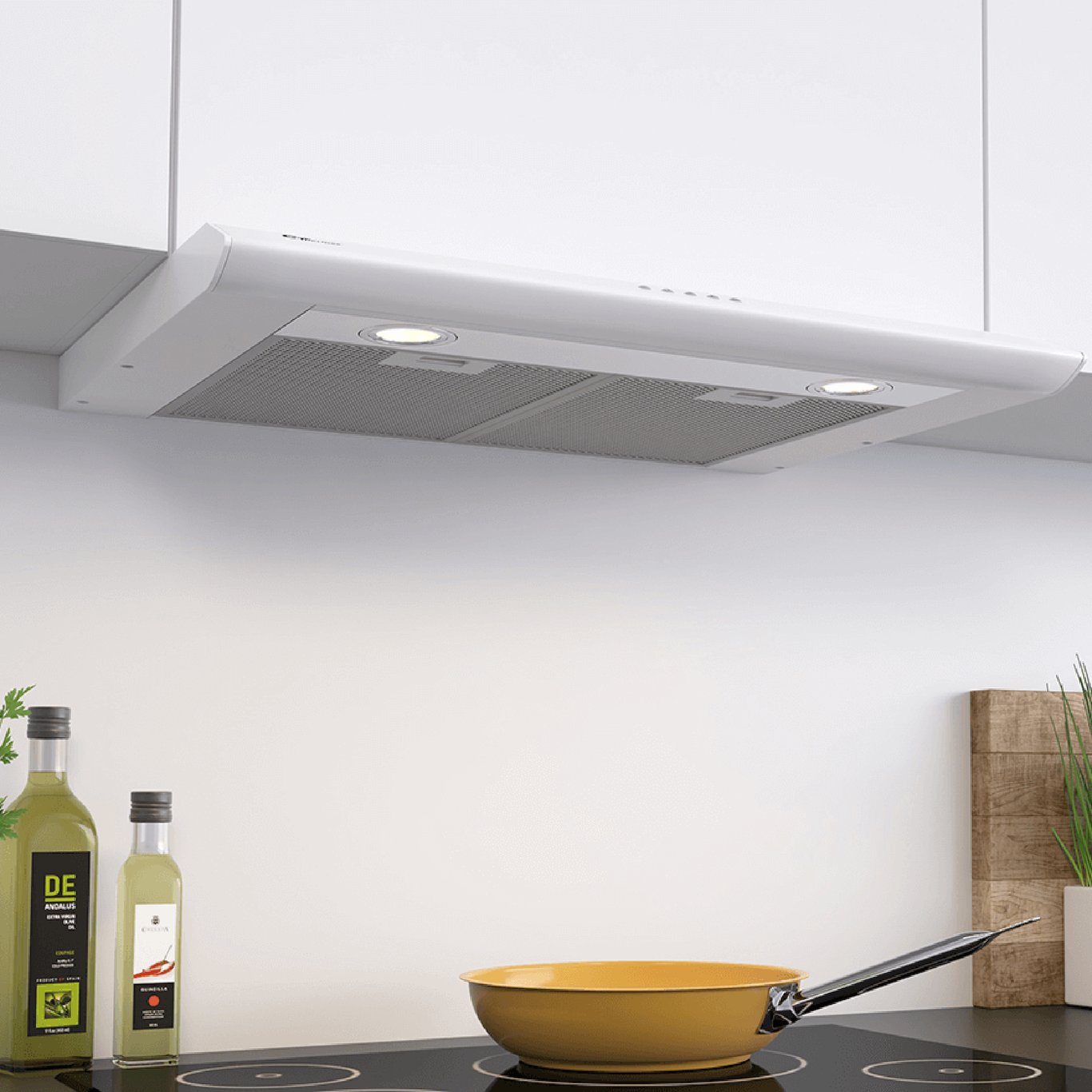 THERMEX SUPER SILENT KJØKKENHETTE 60CM HVIT THERMEX SUPER SILENT KJØKKENHETTE 60CM HVIT