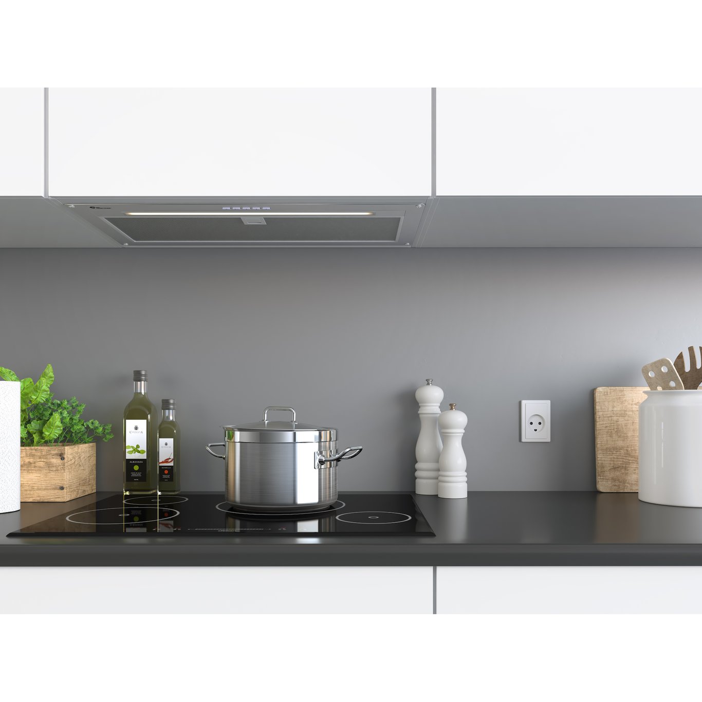 THERMEX TFM KJØKKENHETTE 160 RUSTFRI 60 CM M/MOTOR THERMEX TFM KJØKKENHETTE 160 RUSTFRI 60 CM M/MOTOR