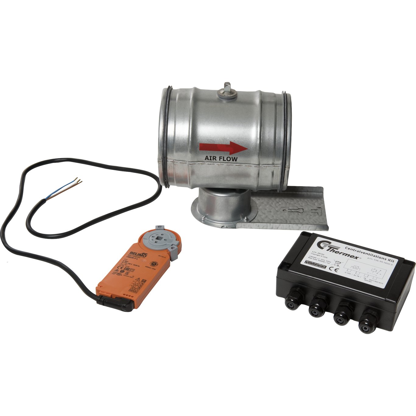 THERMEX SENTRALVENTILASJONSKIT FOR LEILIGHET F1 THERMEX SENTRALVENTILASJONSKIT FOR LEILIGHET F1