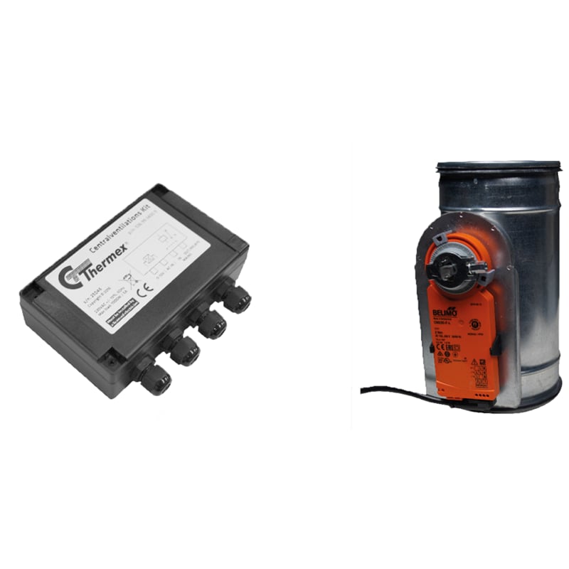 THERMEX KIT TIL SENTRALVENTILASJON Ø160 THERMEX KIT TIL SENTRALVENTILASJON Ø160