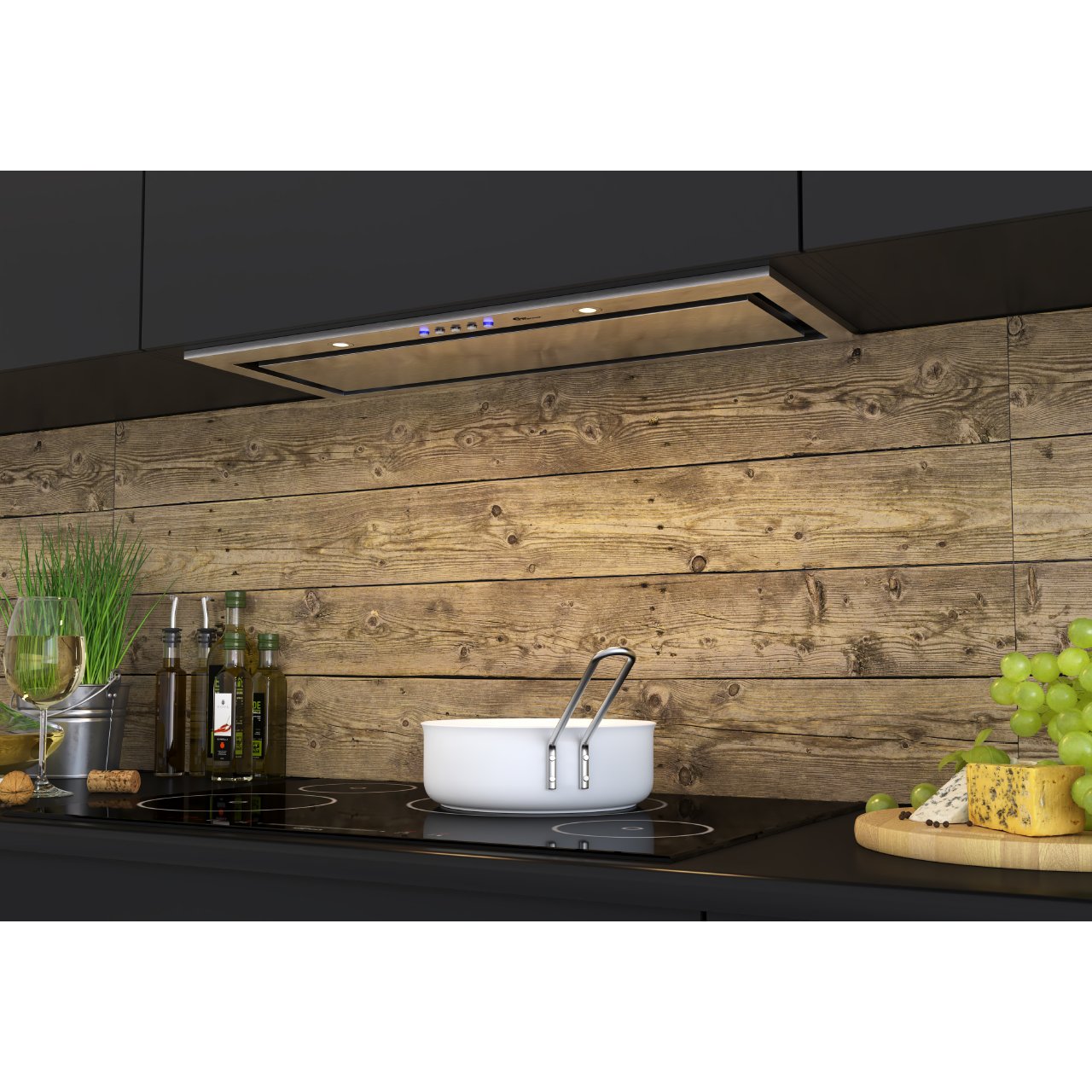 THERMEX TFM 480 KJØKKENHETTE 72 CM M/MOTOR RUSTFRITT STÅL THERMEX TFM 480 KJØKKENHETTE 72 CM M/MOTOR RUSTFRITT STÅL