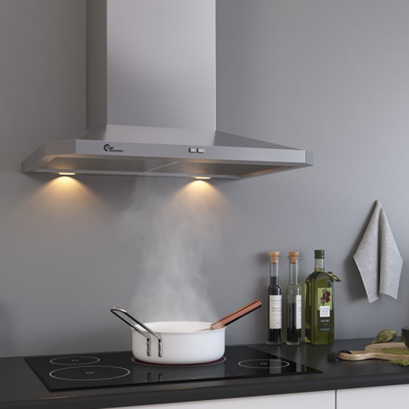 THERMEX CENTRAL 787 KJØKKENHETTE 60 CM RUSTFRITT STÅL THERMEX CENTRAL 787 KJØKKENHETTE 60 CM RUSTFRITT STÅL