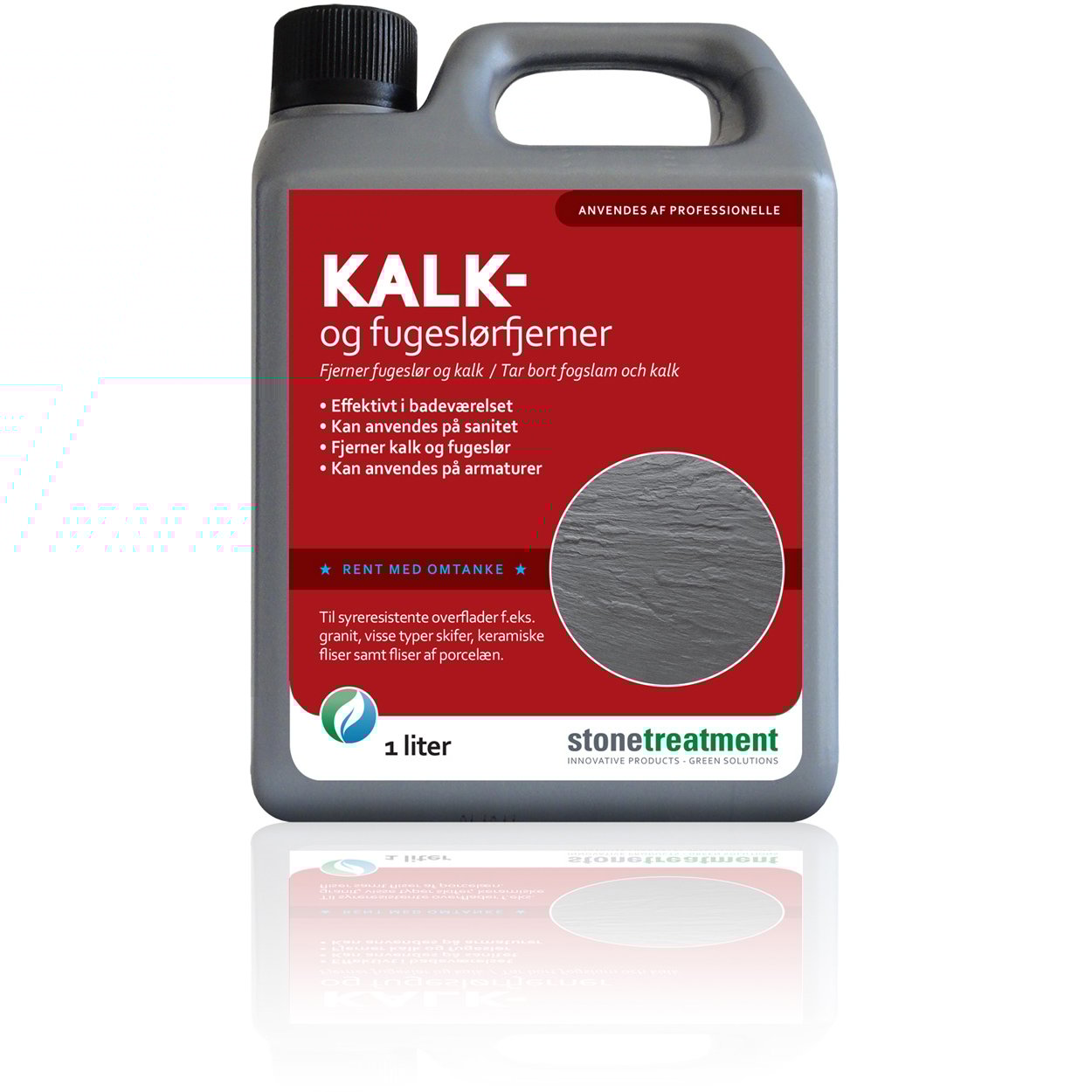 STONETREATMENT KALK OG FUGESLØRFJERNER 1 LITER STONETREATMENT KALK OG FUGESLØRFJERNER 1 LITER