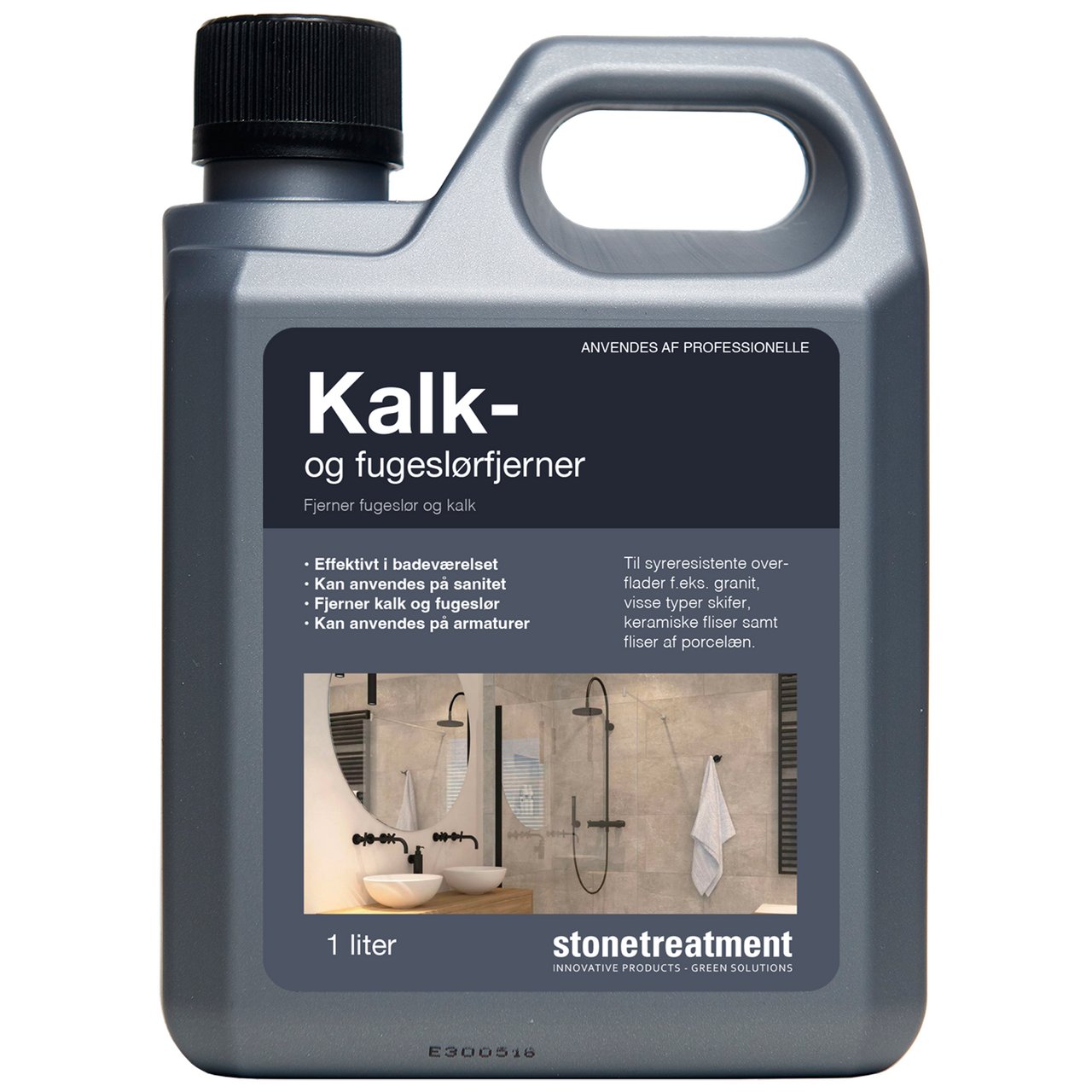 STONETREATMENT KALK OG FUGESLØRFJERNER 1 LITER STONETREATMENT KALK OG FUGESLØRFJERNER 1 LITER