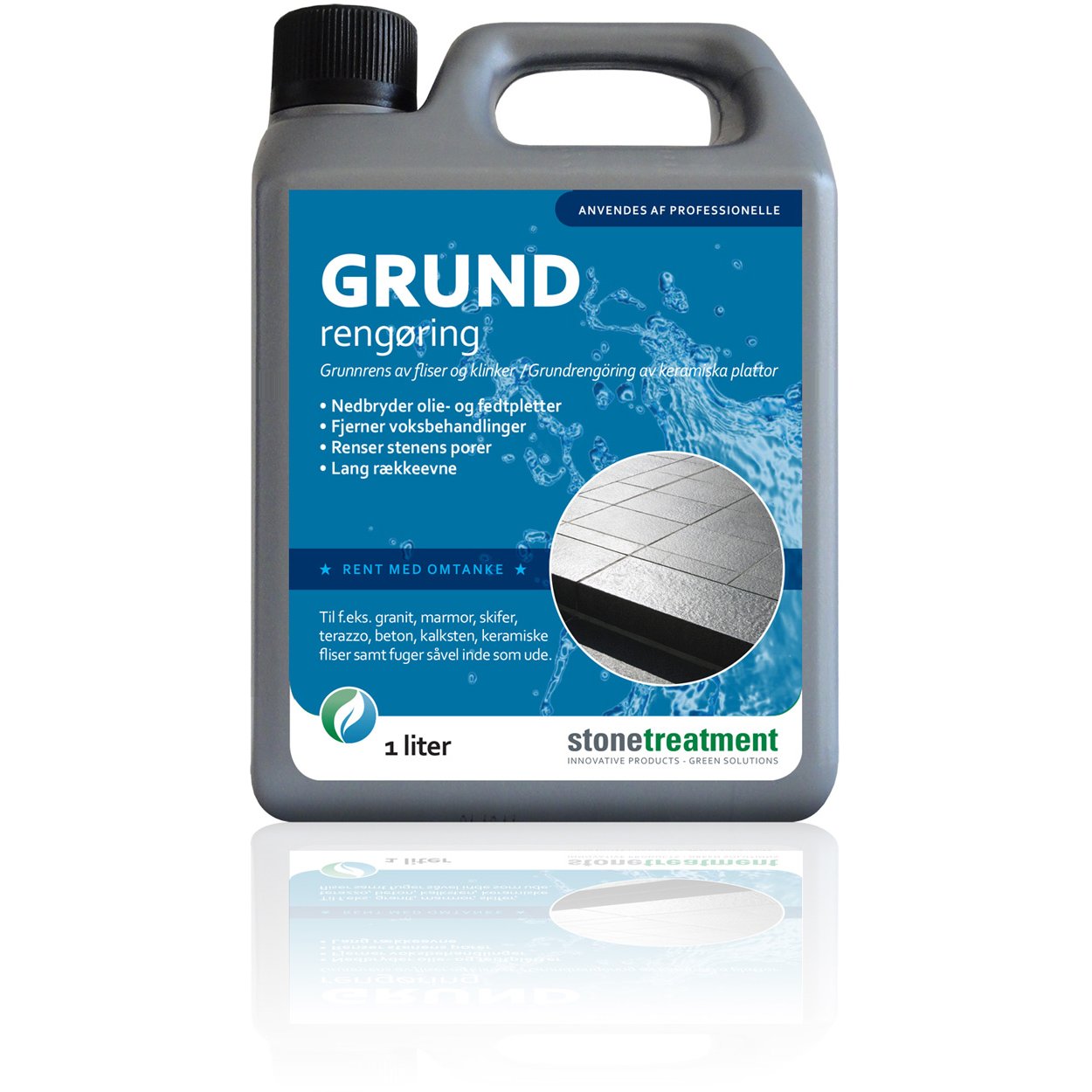 STONETREATMENT GRUNN RENGJØRING 1 LITER STONETREATMENT GRUNN RENGJØRING 1 LITER
