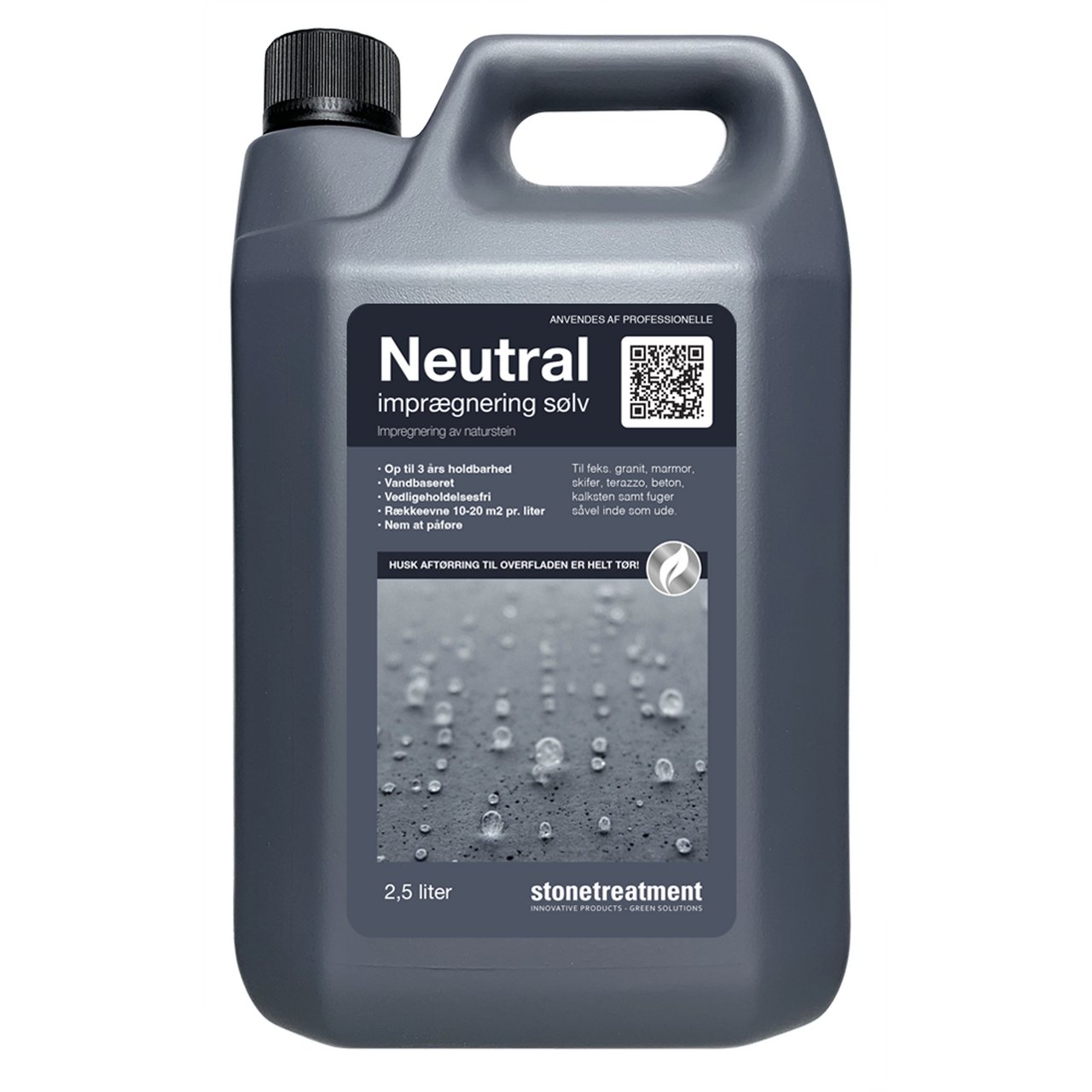 STONETREATMENT NØYTRAL IMPREGNERING SØLV 2,5 LITER STONETREATMENT NØYTRAL IMPREGNERING SØLV 2,5 LITER