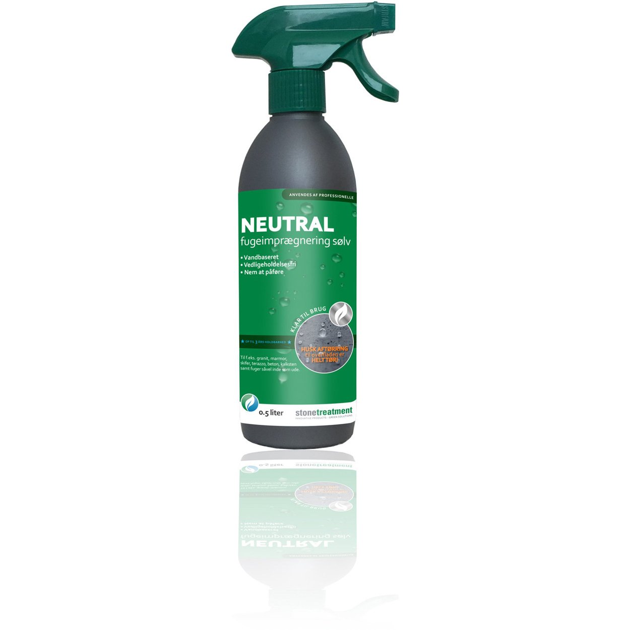 STONETREATMENT FUGEIMPREGNERING SØLV 0,5 LITER SPRAY STONETREATMENT FUGEIMPREGNERING SØLV 0,5 LITER SPRAY