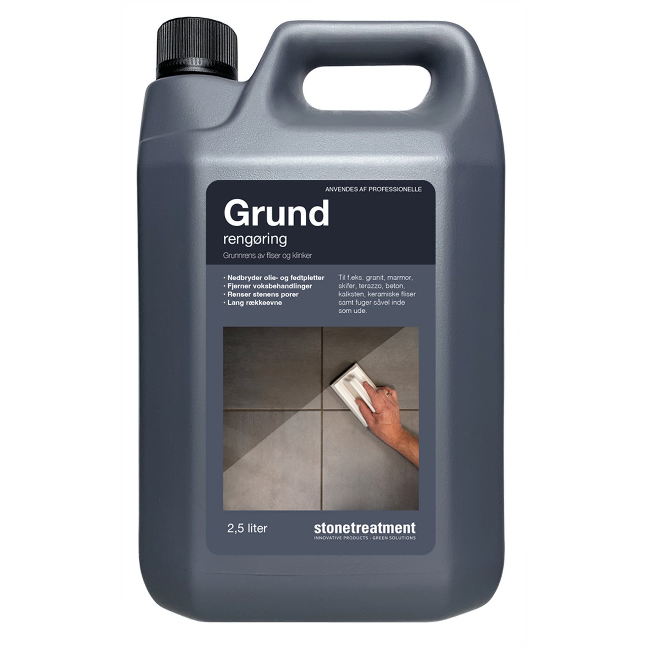 STONETREATMENT GRUNN RENGJØRING 2,5 LITER STONETREATMENT GRUNN RENGJØRING 2,5 LITER