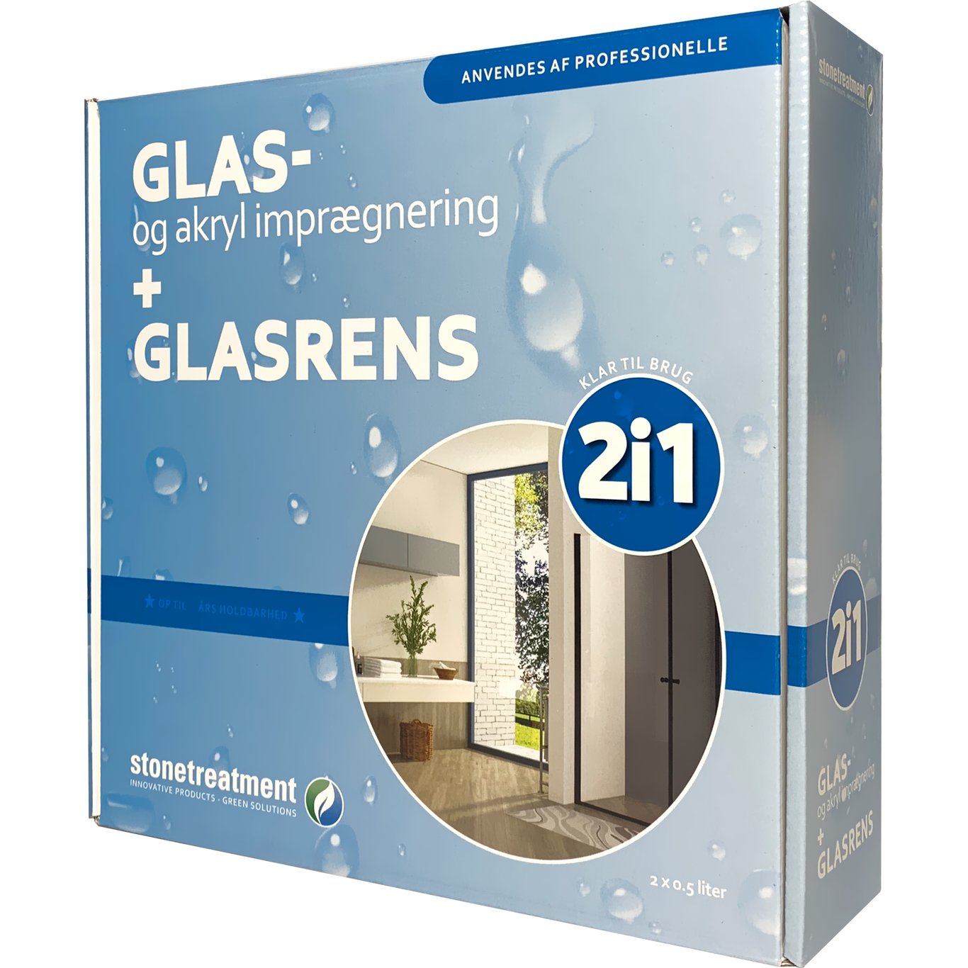STONETREATMENT GLASS IMPREGNERING/RENS KIT