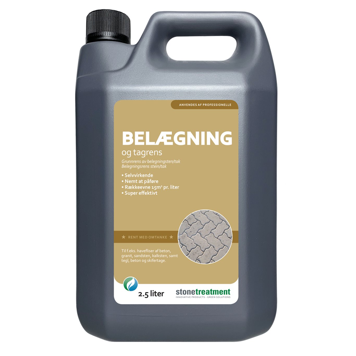 STONETREATMENT BELEGNING- OG TAKRENS 2,5 LITER STONETREATMENT BELEGNING- OG TAKRENS 2,5 LITER