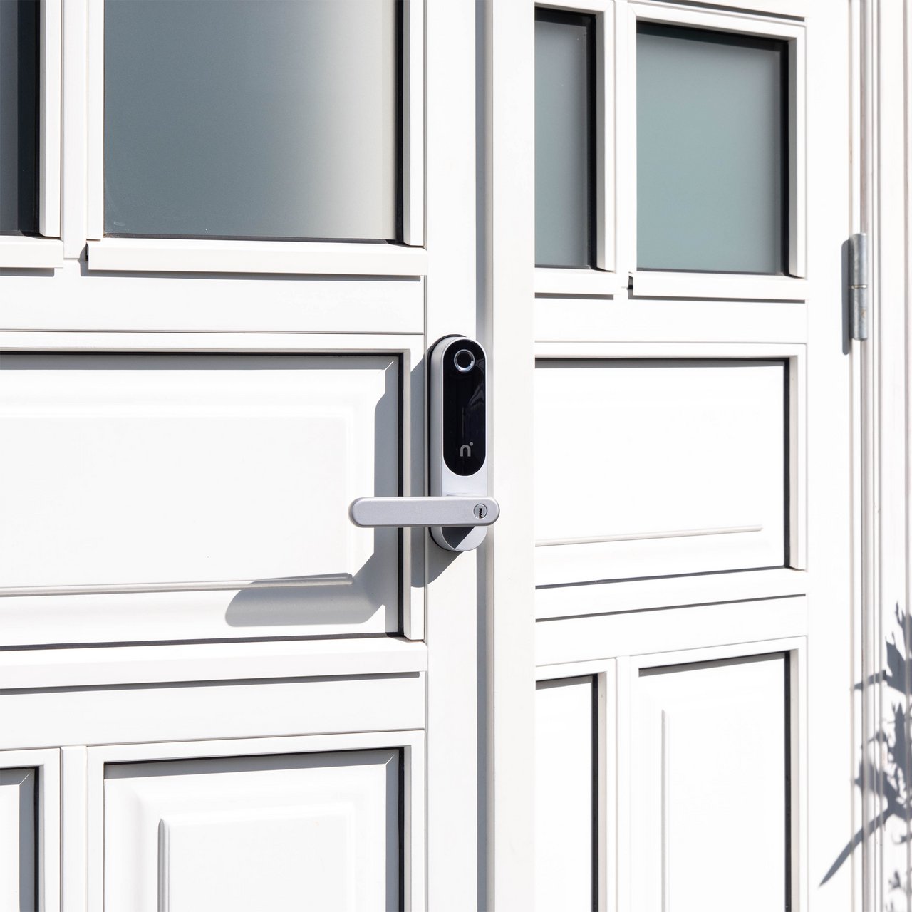 NIMLY TOUCH PRO KODELÅS OG FINGERAVTRYKK SØLV/SORT NIMLY TOUCH PRO KODELÅS OG FINGERAVTRYKK SØLV/SORT