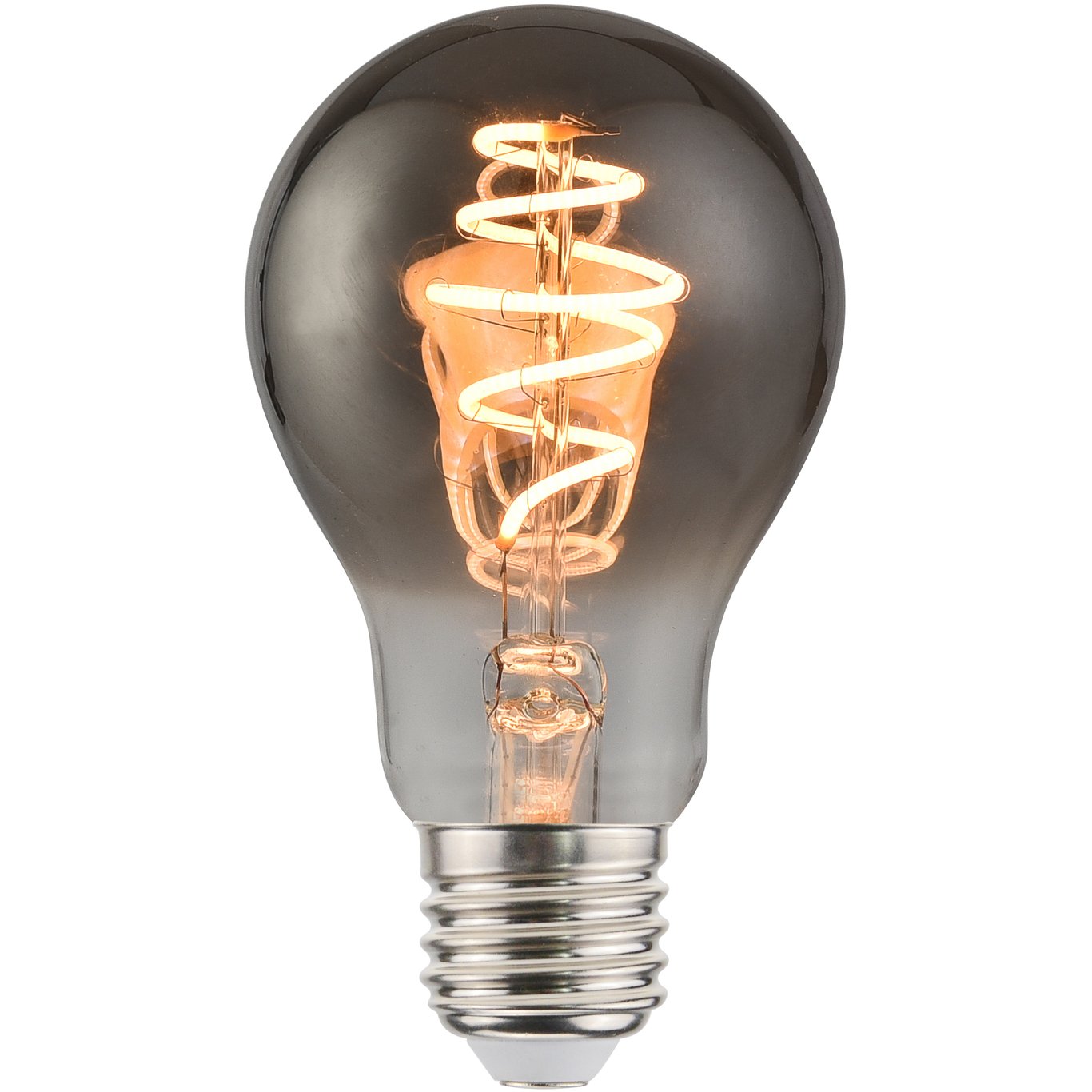 NORDLUX DIMBAR LYSPÆRE SPIRAL E27 A60 4,5W 1800K DEMPET SORT NORDLUX DIMBAR LYSPÆRE SPIRAL E27 A60 4,5W 1800K DEMPET SORT