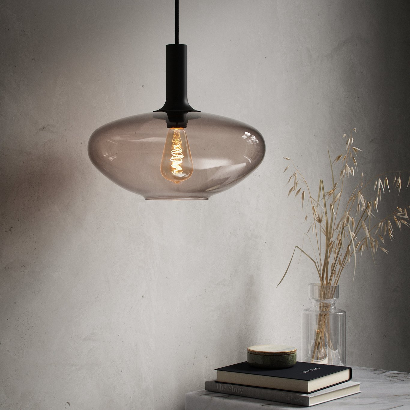 NORDLUX DIMBAR LYSPÆRE SPIRAL EDISON E27 ST64 4,9W 2200K, DEMPET GULL NORDLUX DIMBAR LYSPÆRE SPIRAL EDISON E27 ST64 4,9W 2200K, DEMPET GULL