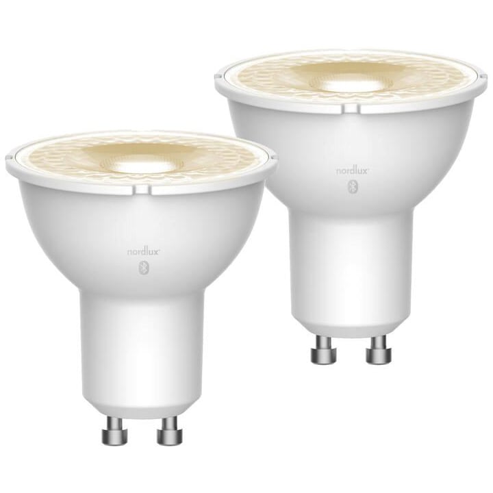 NORDLUX SMART 2 STK PÆRE GU10 380LM HVIT NORDLUX SMART 2 STK PÆRE GU10 380LM HVIT